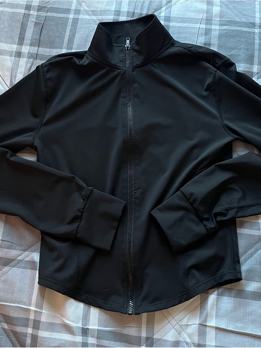 Women’s Black Full-Zip Active Jacket